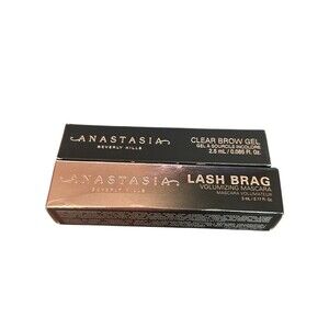 Anastasia Beverly Hills LASH BRAG Volumizing Mascara & Clear Brow Gel NEW lot